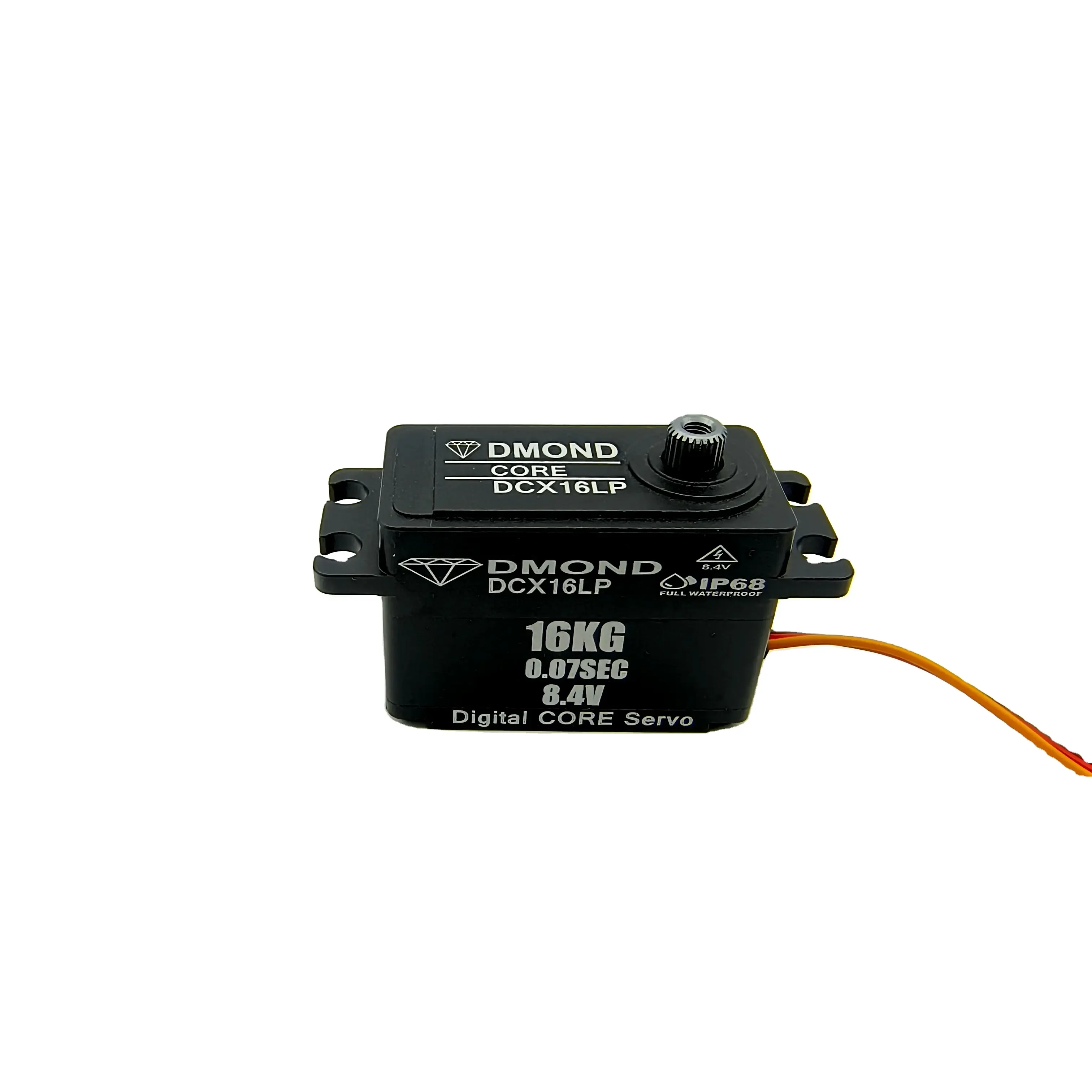 DMOND NB DCX16LP 16KG 0.07sec 8.4V Core motor IP68 full Waterproof Low profile Servo for 1/10 drift car nitro Customized product
DMOND NB DCX16LP 16KG 0.07sec 8.4V Core motor IP68 full Waterproof Low profile Servo for 1/10 drift car nitro Customized product