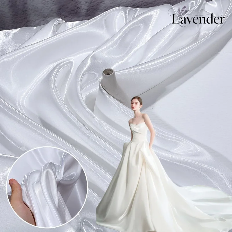 Luxury flowing satin liquid water light satin reflective fabric sewing evening dress stage clothing DIY bow stiff satin fabric
Luxury flowing satin liquid water light satin reflective fabric sewing evening dress stage clothing DIY bow stiff satin fabric