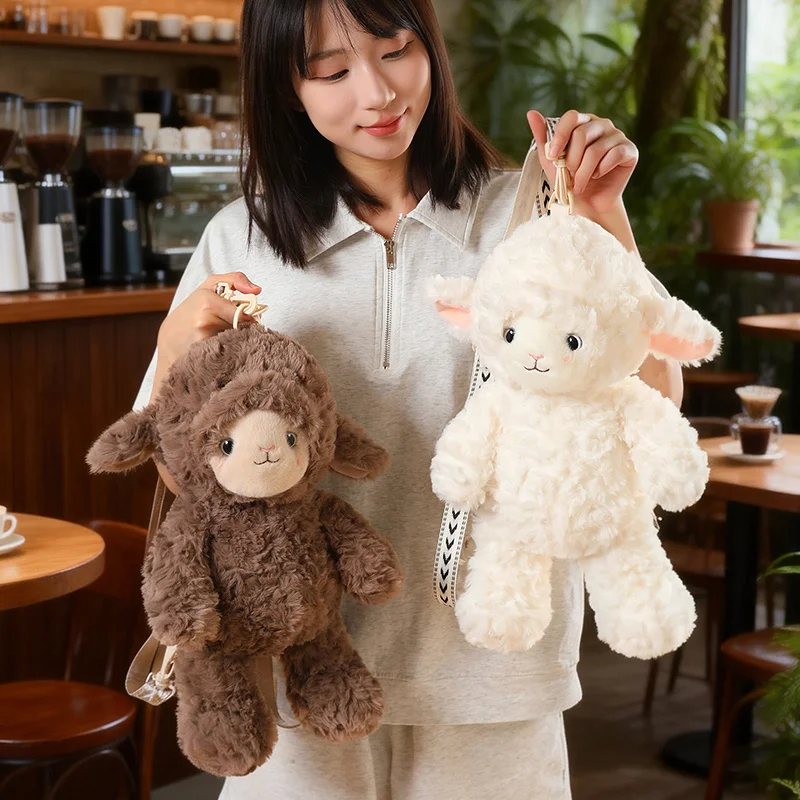 1Pc 40cm Cute Plush Sheep Plush Backpack Toy Lovely Sheep Pillow Stuffed Soft Animal Toy Decorative Gift
1Pc 40cm Cute Plush Sheep Plush Backpack Toy Lovely Sheep Pillow Stuffed Soft Animal Toy Decorative Gift