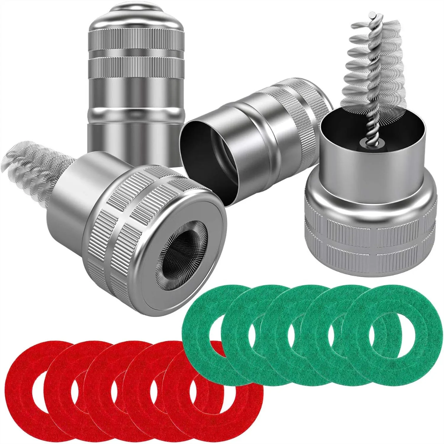 Battery Terminal Cleaners 2Pcs with 12Pcs Anti-Corrosion Fiber Washers for Car Marine Battery
Battery Terminal Cleaners 2Pcs with 12Pcs Anti-Corrosion Fiber Washers for Car Marine Battery