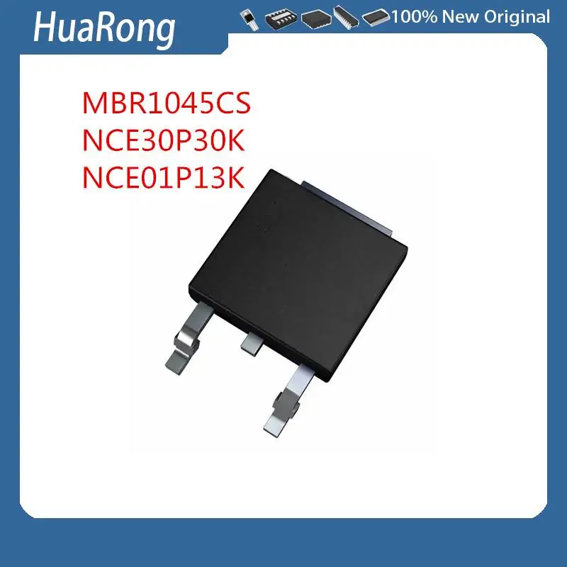 50 шт./лот MBR1045CS MBR1060CS 10A 45 В 60 В 200 В NCE30P30K 30 В 30 А NCE01P13K 100 В 13A TO-252-2
50 шт./лот MBR1045CS MBR1060CS 10A 45 В 60 В 200 В NCE30P30K 30 В 30 А NCE01P13K 100 В 13A TO-252-2