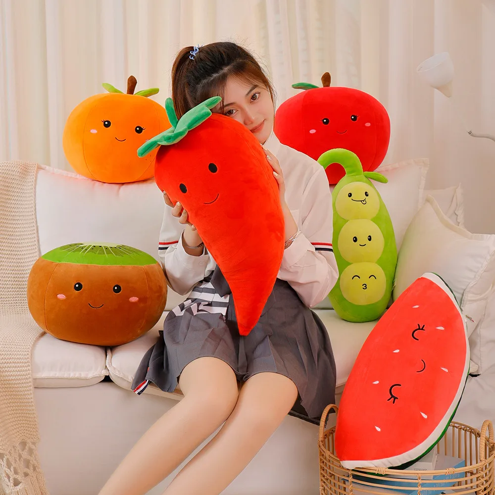 Squishy Stuffed Fruit Food Plush Pillow Soft Chili Orange Apple Kiwi Fruit Pea Watermelon Smiling Face Kawaii Plushie Peluche
Squishy Stuffed Fruit Food Plush Pillow Soft Chili Orange Apple Kiwi Fruit Pea Watermelon Smiling Face Kawaii Plushie Peluche