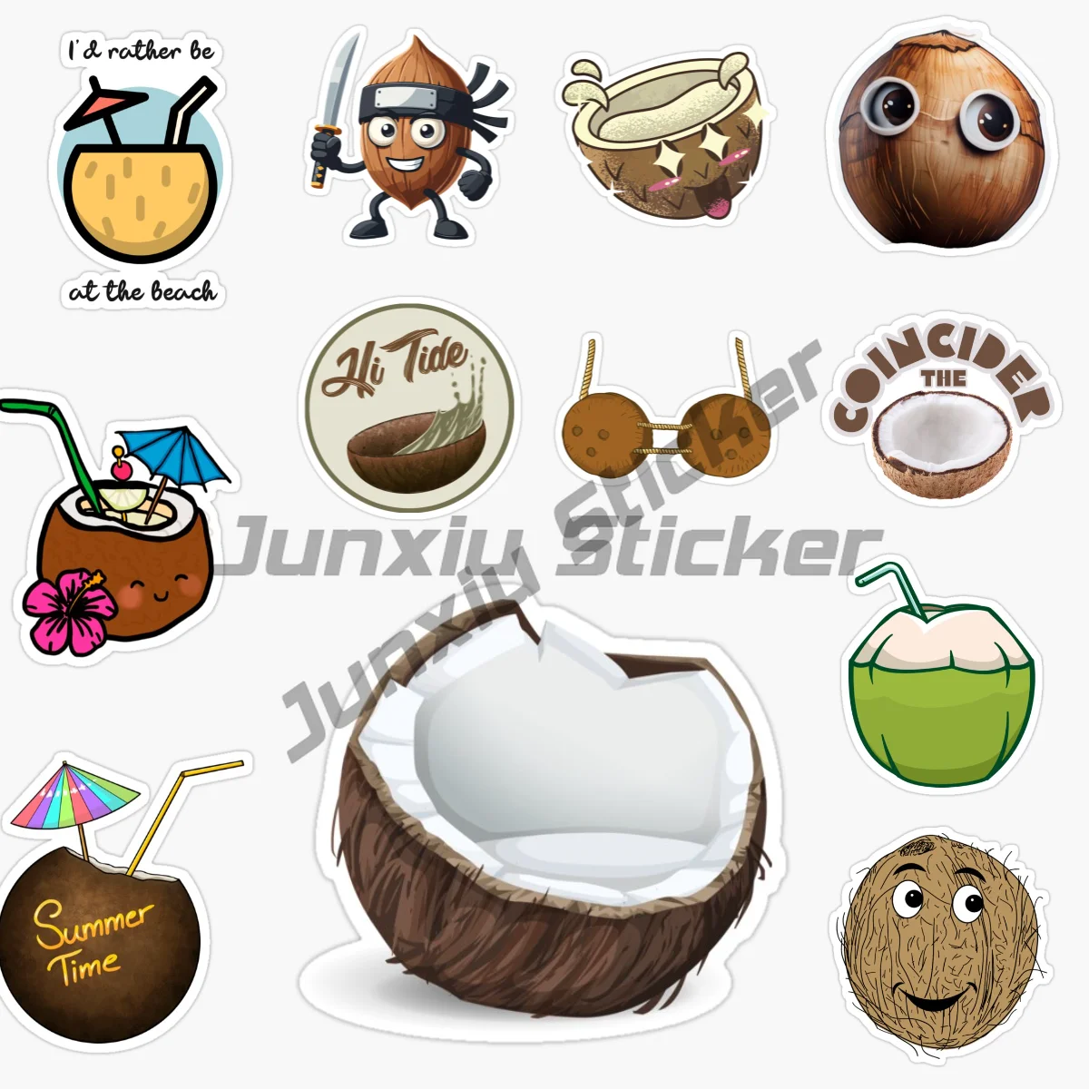 Coconut Coconut Shell TE METO UN COCOTAZO Car Sticker Refrigerator Fine Motorcycle Surfboard Laptop Vinyl Self-adhesive Decal
Coconut Coconut Shell TE METO UN COCOTAZO Car Sticker Refrigerator Fine Motorcycle Surfboard Laptop Vinyl Self-adhesive Decal