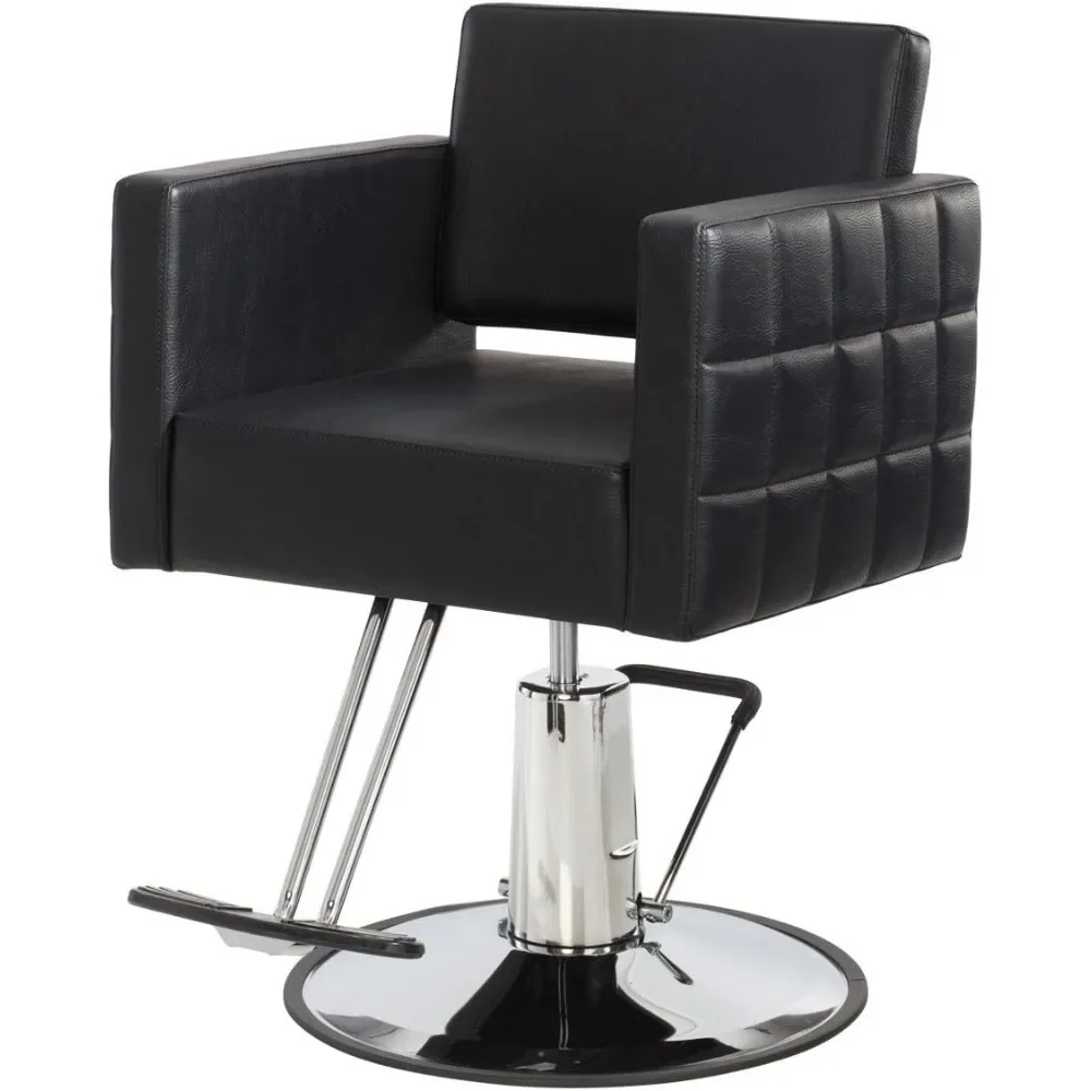 Icon Styling Chair for Professional Salons and Barbers, Modern Hair Stylist Chair - Wide Seat, Quilted Design, Strong Frame
Icon Styling Chair for Professional Salons and Barbers, Modern Hair Stylist Chair - Wide Seat, Quilted Design, Strong Frame