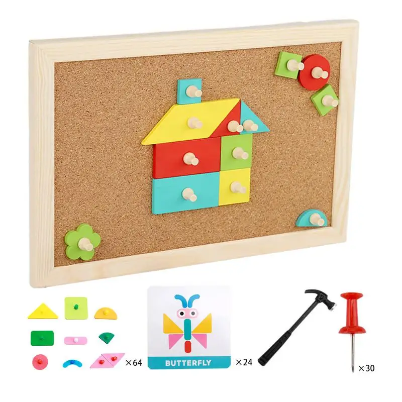 Geoboard для детей, деревянная игрушка-молоток для детей, улучшающая деревянную молотку для повышения навыков мелкой моторики, развитие творчества
Geoboard для детей, деревянная игрушка-молоток для детей, улучшающая деревянную молотку для повышения навыков мелкой моторики, развитие творчества