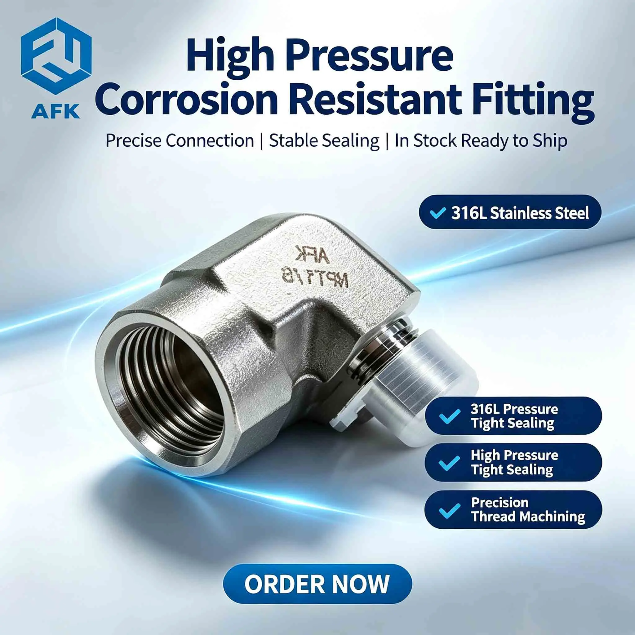 Forged Stainless Steel High Pressure Male to Female Elbow 90 Degrees NPT 1/8in 1/4in 3/8in 1/2in - Pipe Fitting Adapter
Forged Stainless Steel High Pressure Male to Female Elbow 90 Degrees NPT 1/8in 1/4in 3/8in 1/2in - Pipe Fitting Adapter