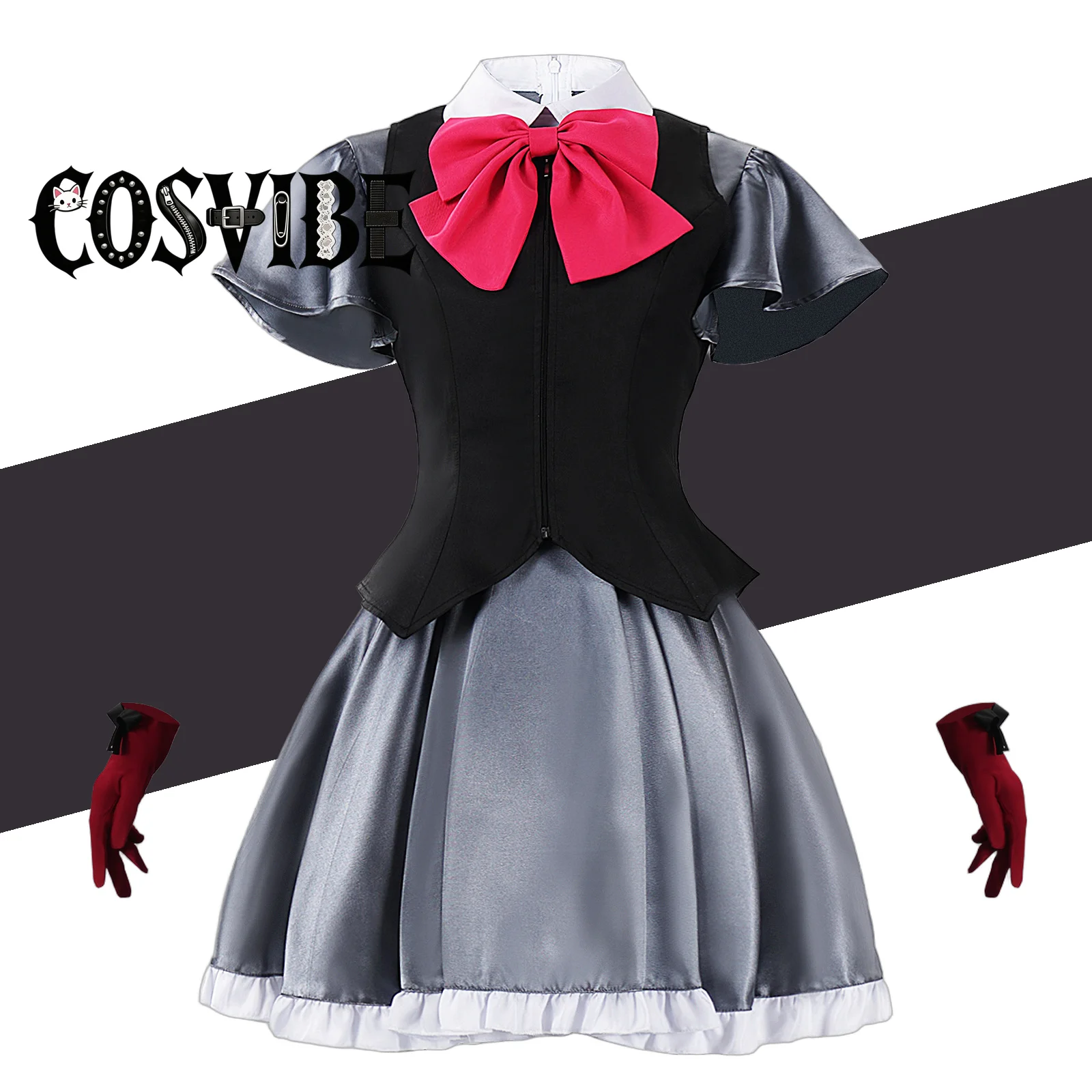 Women's Anime Hoshino Rubii Cosplay Costume Lolita Dress with Gloves Vest Wig and Uniform Suit for Halloween Carnival Party
Women's Anime Hoshino Rubii Cosplay Costume Lolita Dress with Gloves Vest Wig and Uniform Suit for Halloween Carnival Party