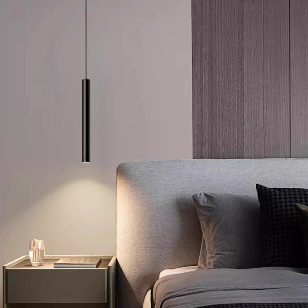 Modern Led Long Tube Pendant Lights for Bedroom Bedside Hanging Lamp Kitchen Island Suspension Droplight Ceiling Chandeliers
Modern Led Long Tube Pendant Lights for Bedroom Bedside Hanging Lamp Kitchen Island Suspension Droplight Ceiling Chandeliers