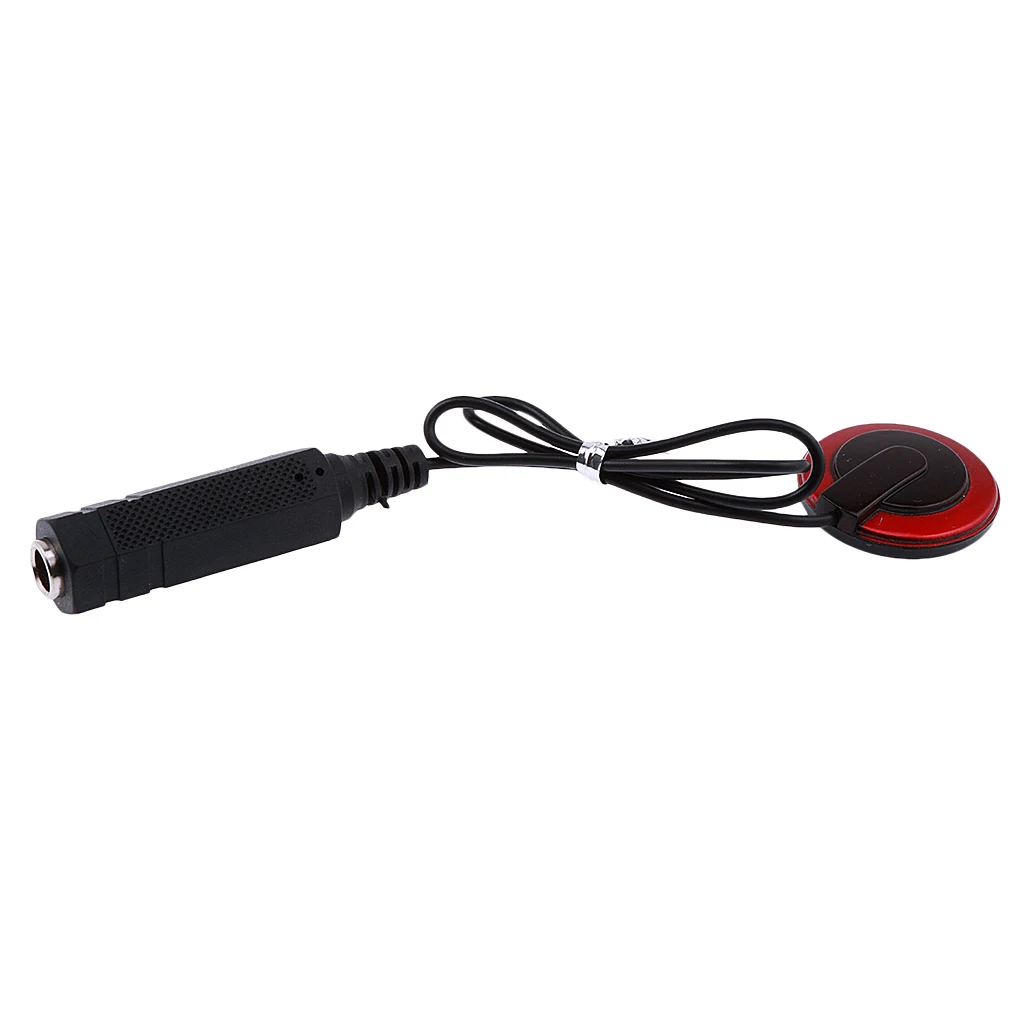 Contact Microphone Guitar Pickup Piezo Transducer Musical Instrument Universal Pickup for Cello Banjo Ukulele
Contact Microphone Guitar Pickup Piezo Transducer Musical Instrument Universal Pickup for Cello Banjo Ukulele