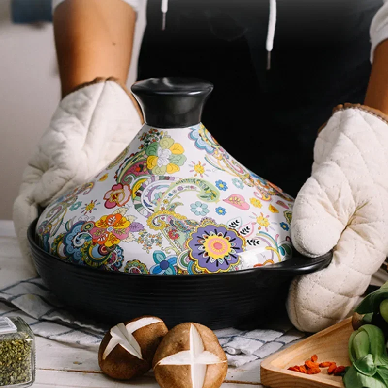 Домашние кастрюли для Taji, кастрюля, электромагнитная печь, мешалка, жареная овощеварка, суп, керамическая, устойчивая к высоким температурам
Домашние кастрюли для Taji, кастрюля, электромагнитная печь, мешалка, жареная овощеварка, суп, керамическая, устойчивая к высоким температурам