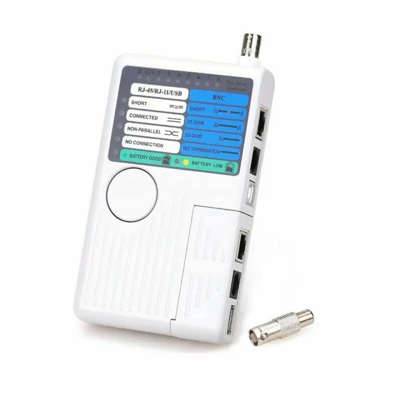 Сетевой кабельный тестер с дистанционным управлением LAN USB RJ11 RJ45 измеритель телефонного кабеля детектор инструменты для UTP STP LAN кабелей трекер детектор
Сетевой кабельный тестер с дистанционным управлением LAN USB RJ11 RJ45 измеритель телефонного кабеля детектор инструменты для UTP STP LAN кабелей трекер детектор