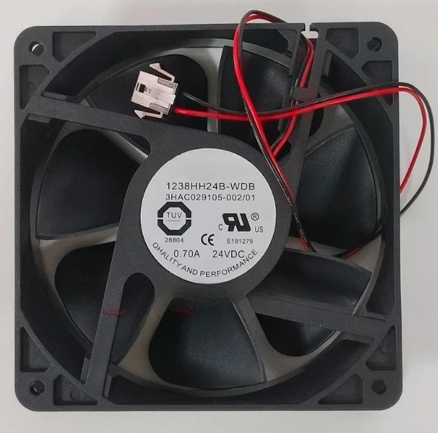 Brand New 1238HH24B-WDB 1PCS 24V 0.7A 2-Wire Cooling Fan Fast Delivery
Brand New 1238HH24B-WDB 1PCS 24V 0.7A 2-Wire Cooling Fan Fast Delivery