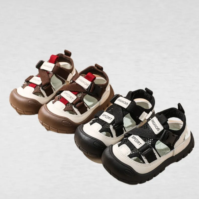 Mesh Breathable Summer Sandals For Children Hollow Out Boy's Girl's Running Footwear Anti-slippery Trend Fashion Kid's Sneakers
Mesh Breathable Summer Sandals For Children Hollow Out Boy's Girl's Running Footwear Anti-slippery Trend Fashion Kid's Sneakers