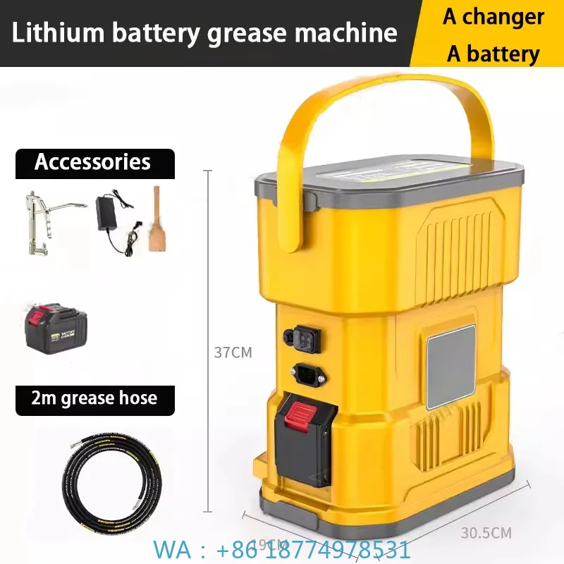 Factory Outlet 7.2L Lithium Battery Electric Grease Pump 10000PSI High Pressure Cordless Grease for Mechanical Lubrication
Factory Outlet 7.2L Lithium Battery Electric Grease Pump 10000PSI High Pressure Cordless Grease for Mechanical Lubrication