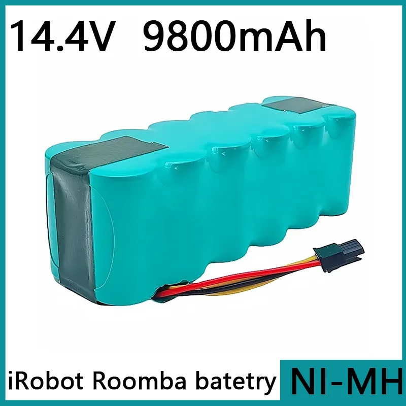 14.4V 9800mAh Ni-Mh Battery Compatible with AMIBOT, ARIETE BRICIOLA, DIBEA,MIDEA, PROFIMASTER, LP43SC2000P X500 Vacuum Cleaner
14.4V 9800mAh Ni-Mh Battery Compatible with AMIBOT, ARIETE BRICIOLA, DIBEA,MIDEA, PROFIMASTER, LP43SC2000P X500 Vacuum Cleaner