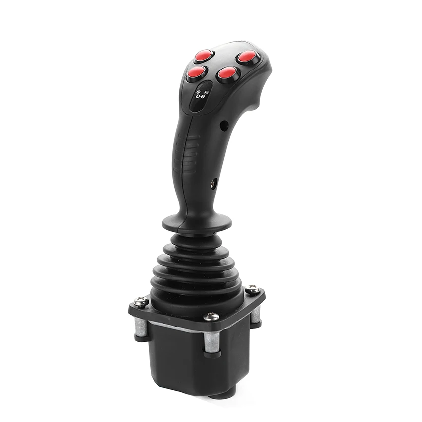 Multi Axis Industrial Joystick Controller, Heavy Load Bearing High Precision Wear Resistant Perfect for Crane Equipment
Multi Axis Industrial Joystick Controller, Heavy Load Bearing High Precision Wear Resistant Perfect for Crane Equipment