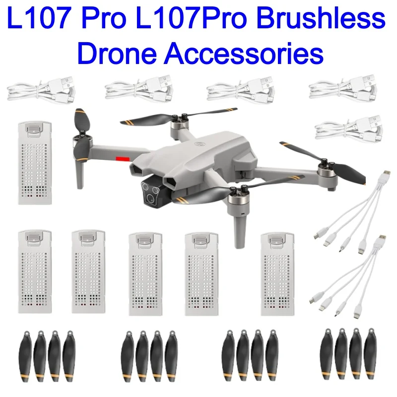 L107 Pro L107Pro Drone Accessories Battery 3.7 2000mAh Propeller USB Line 4-in-1 Line Spare Parts For L107 Pro L107Pro Drone
L107 Pro L107Pro Drone Accessories Battery 3.7 2000mAh Propeller USB Line 4-in-1 Line Spare Parts For L107 Pro L107Pro Drone