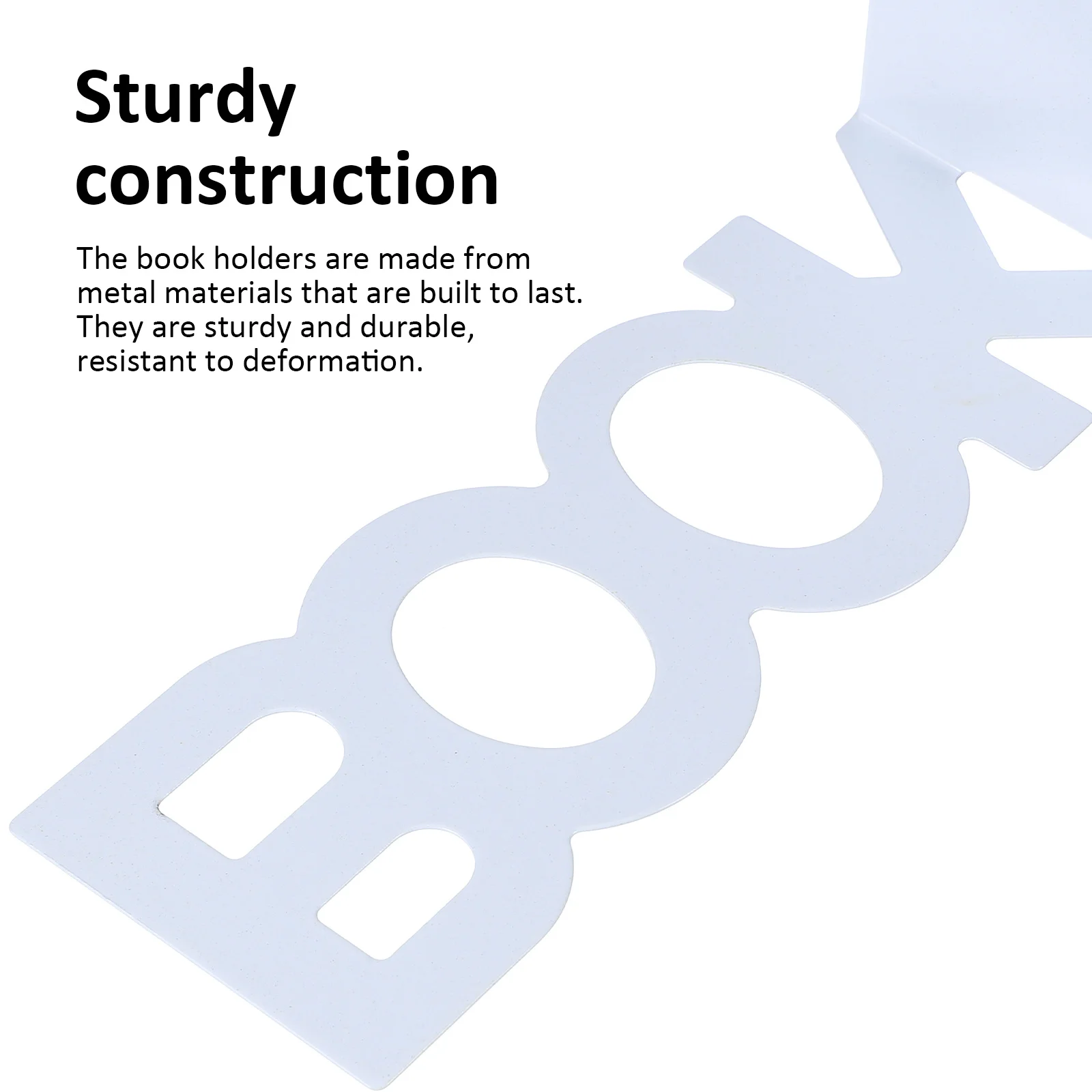 4Pcs Bookends Metal Heavy Duty Bookends Decorative Creative Letters Book Stand Shelf Holder for Home Office Study Accessories
4Pcs Bookends Metal Heavy Duty Bookends Decorative Creative Letters Book Stand Shelf Holder for Home Office Study Accessories