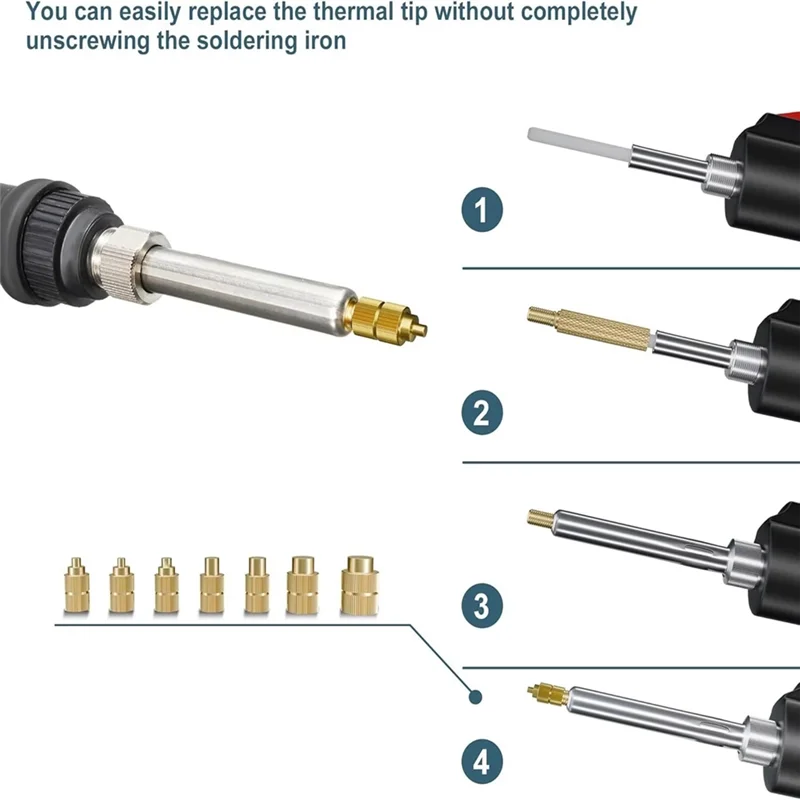 A02F-Hot Melt Inset Nut Brass Embedded Thread Insertion Kit Heat Set Insert Soldering Iron Tip Head M2-M6 For Plastic US PLUG
A02F-Hot Melt Inset Nut Brass Embedded Thread Insertion Kit Heat Set Insert Soldering Iron Tip Head M2-M6 For Plastic US PLUG