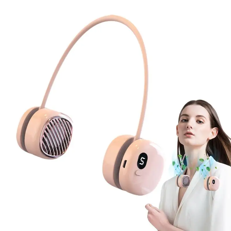 Neck Air Conditioner Mini Portable Air Conditioner Bladeless Neck Fan Personal 5-Speed Foldable Fan Small Over-The-Neck Cooling
Neck Air Conditioner Mini Portable Air Conditioner Bladeless Neck Fan Personal 5-Speed Foldable Fan Small Over-The-Neck Cooling