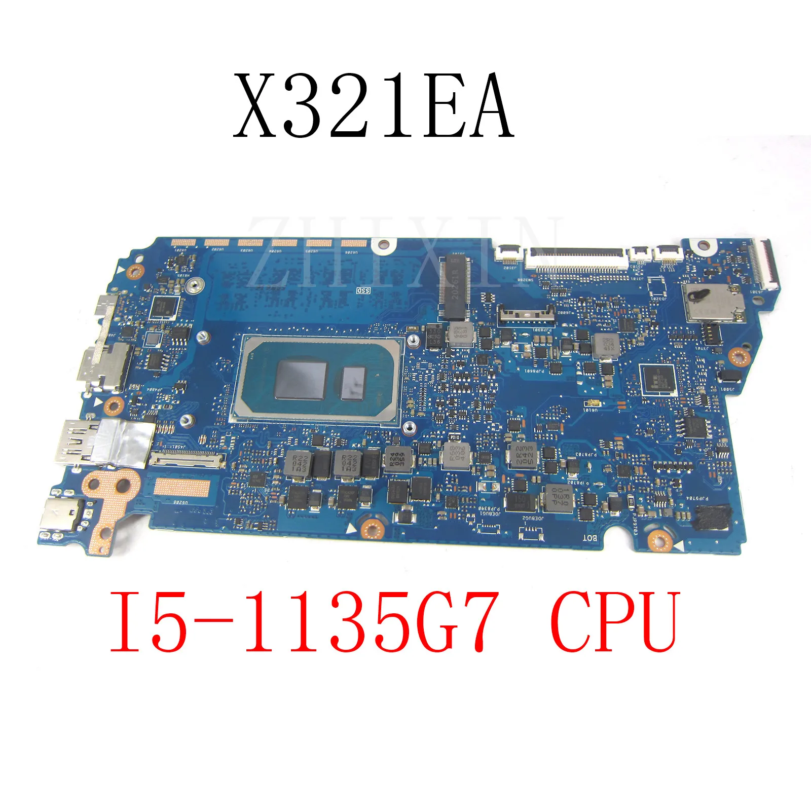 Материнская плата для ноутбука ASUS X321EA с процессором i5-1135G7 X321EA, материнская плата для ноутбука, тест хорошая
Материнская плата для ноутбука ASUS X321EA с процессором i5-1135G7 X321EA, материнская плата для ноутбука, тест хорошая