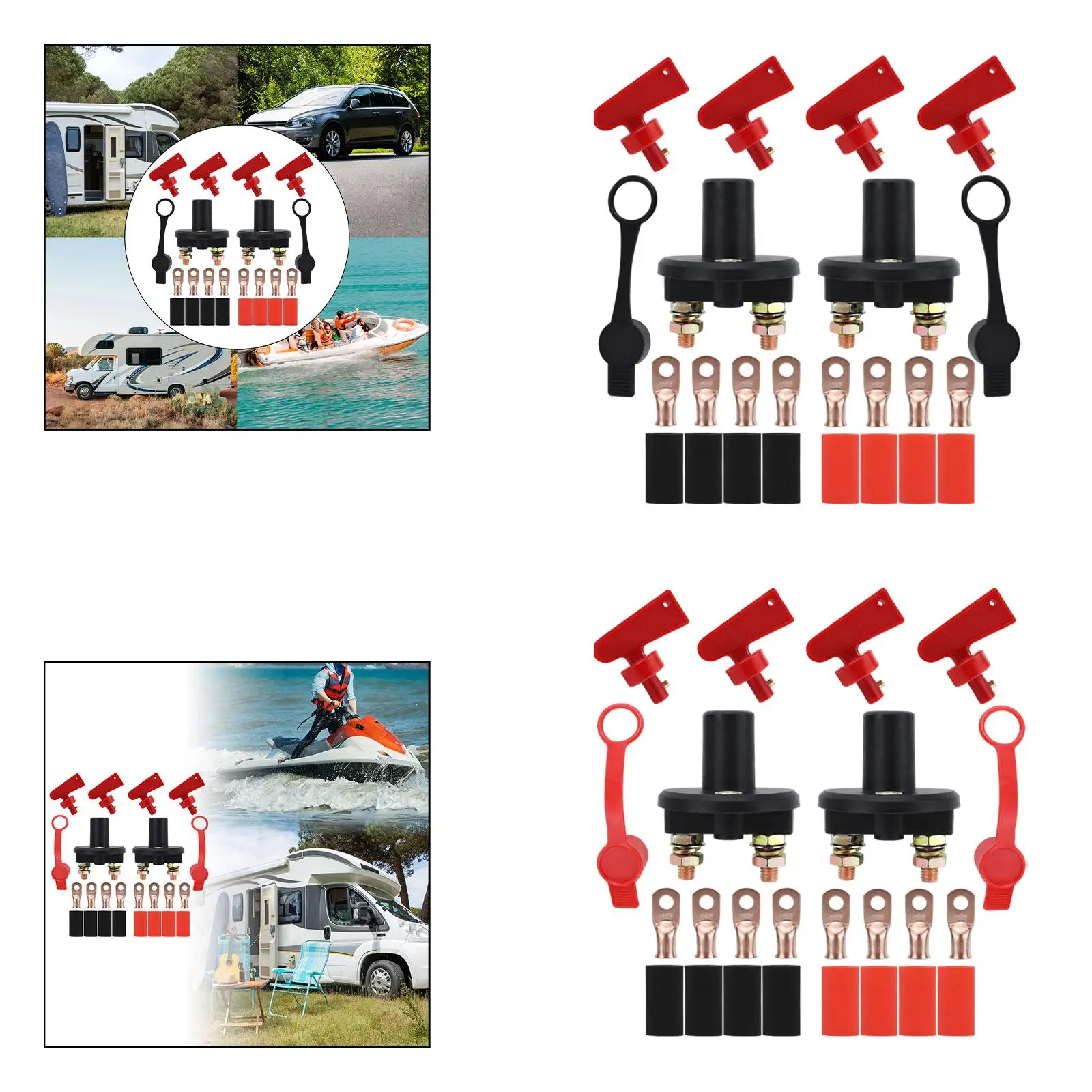 Выключатель аккумулятора, переключатель аккумулятора, универсальный 2-отверстий, прочные аксессуары для транспортных средств, прицепов, автофургонов, запасные части
Выключатель аккумулятора, переключатель аккумулятора, универсальный 2-отверстий, прочные аксессуары для транспортных средств, прицепов, автофургонов, запасные части