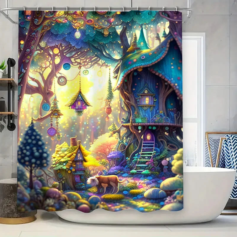 Занавеска для душа Cat с HD-дизайном телевизора: идеальное дополнение для вашей ванной комнаты Feline с силуэтом черной кошки спереди o
Занавеска для душа Cat с HD-дизайном телевизора: идеальное дополнение для вашей ванной комнаты Feline с силуэтом черной кошки спереди o