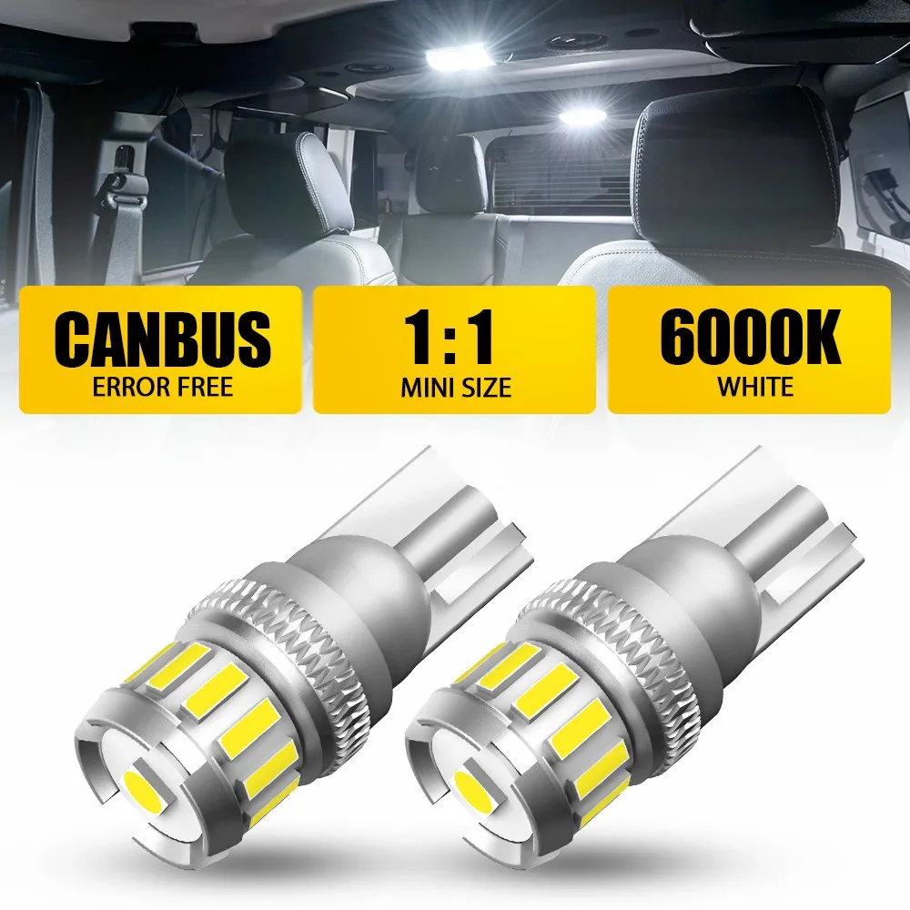 2 шт. AUXITO 2F13 W5W T10 белый/красный/желтый/синий 12 В Canbus Super T10 лампа для внутреннего освещения номерного знака парковочная лампа
2 шт. AUXITO 2F13 W5W T10 белый/красный/желтый/синий 12 В Canbus Super T10 лампа для внутреннего освещения номерного знака парковочная лампа