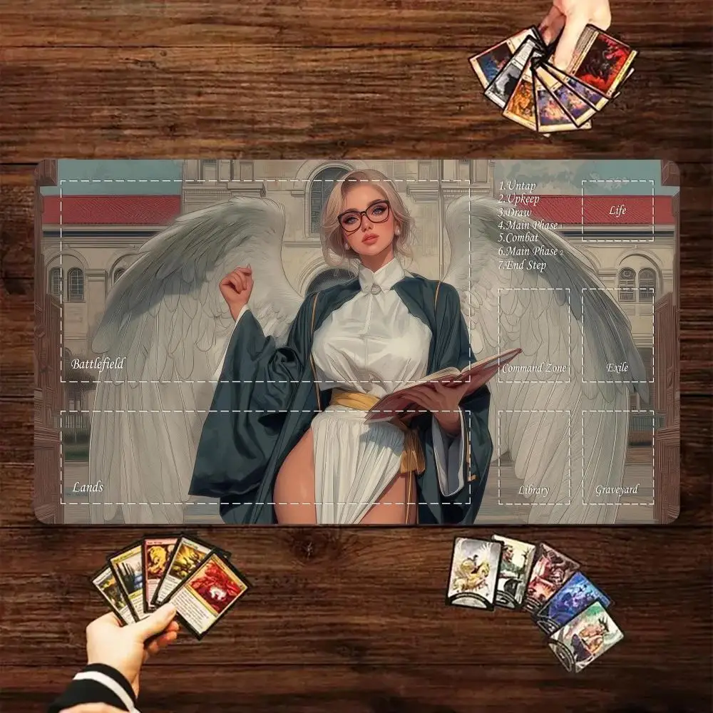 Female angel mouse pad Magic trading card battle gaming mats playmat Desk Mat pc accessories tcg mat rubber anti-slip
Female angel mouse pad Magic trading card battle gaming mats playmat Desk Mat pc accessories tcg mat rubber anti-slip