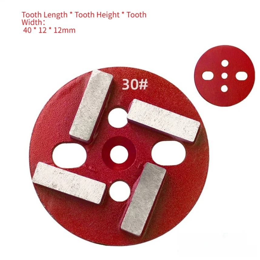 4 Inch 100mm Floor Grinding Block For Grinding Stone 4 Teeth 5 Holes Block Suitable For Concrete Walls And Marble Floors
4 Inch 100mm Floor Grinding Block For Grinding Stone 4 Teeth 5 Holes Block Suitable For Concrete Walls And Marble Floors