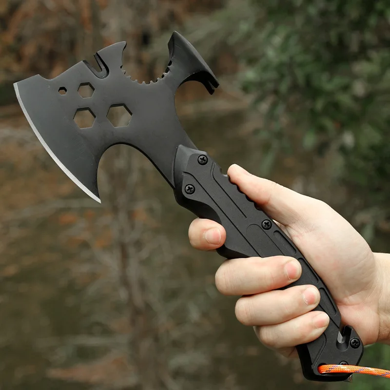 2025 Outdoor Multifunctional Axe Convenient Camping Self-defense Fire Axe Garden Cutting Axe High Carbon Steel EDC Tool
2025 Outdoor Multifunctional Axe Convenient Camping Self-defense Fire Axe Garden Cutting Axe High Carbon Steel EDC Tool