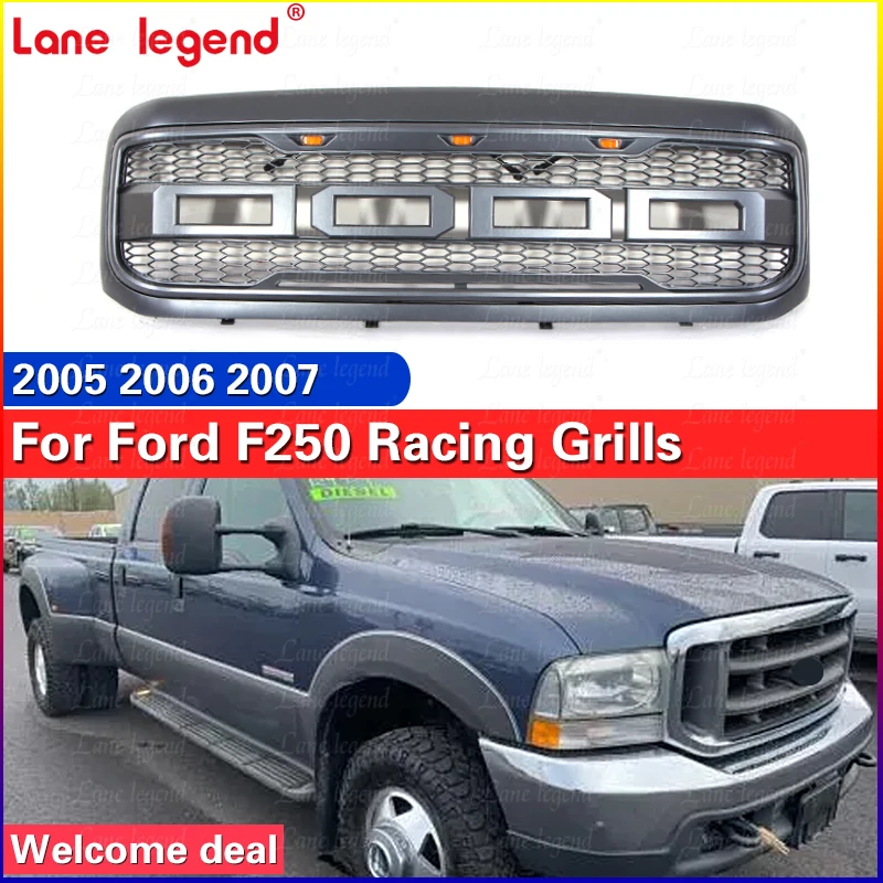 Car Front Middle Grille Bumper Grill Racing Grills Fit For Ford F250 2005 2006 2007 High Quality ABS Off-road Pickup Auto Parts
Car Front Middle Grille Bumper Grill Racing Grills Fit For Ford F250 2005 2006 2007 High Quality ABS Off-road Pickup Auto Parts