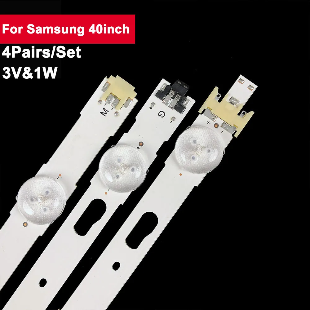 3V 363mm+457mm Led Backlight Strip For Samsung 40inch V5DF-400DCA 4Pairs/Set Tv Repair Spare Parts UE40J6300AK
3V 363mm+457mm Led Backlight Strip For Samsung 40inch V5DF-400DCA 4Pairs/Set Tv Repair Spare Parts UE40J6300AK