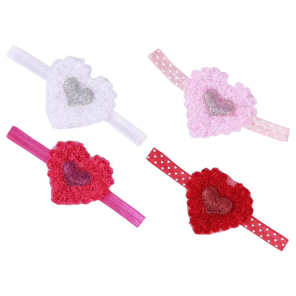 4Pcs Baby Girl Heart Headbands Soft Elastic Valentine Party Hair Accessories Kids Party Headwear Love Rose Headbands
4Pcs Baby Girl Heart Headbands Soft Elastic Valentine Party Hair Accessories Kids Party Headwear Love Rose Headbands