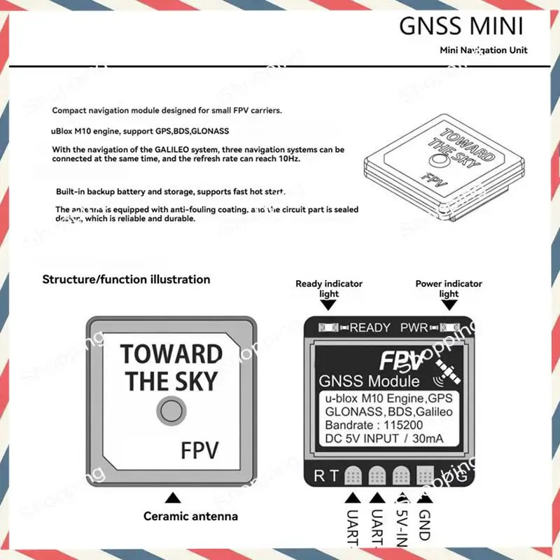 M20K GNSS MINI M10 GPS модуль UBX NMEA двойной протокол 10 Гц встроенная антенна для FPV RC самолет дальнего действия
M20K GNSS MINI M10 GPS модуль UBX NMEA двойной протокол 10 Гц встроенная антенна для FPV RC самолет дальнего действия