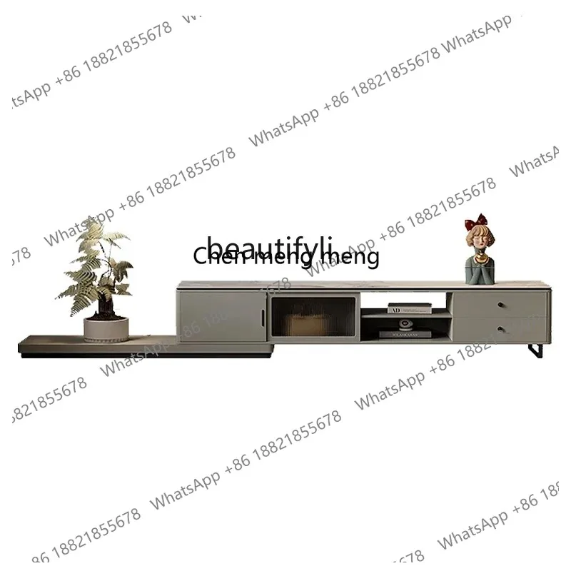 LHY26 ss Light Luxury Stone Plate Retractable TV Cabinet and Tea Table Combination Modern Simple Home Living Room Floor Cabinet
LHY26 ss Light Luxury Stone Plate Retractable TV Cabinet and Tea Table Combination Modern Simple Home Living Room Floor Cabinet