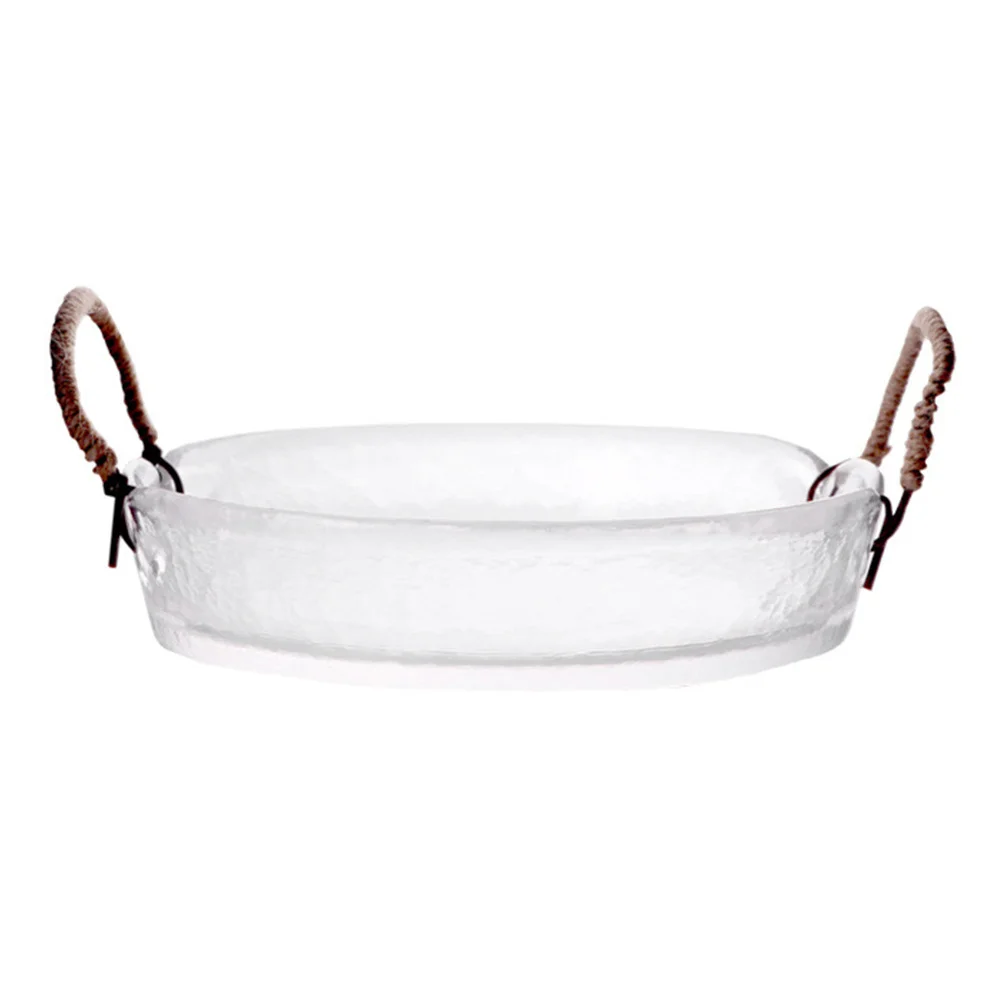 Creative Glass Plate Large Capacity Salad Dessert Fruit Container Perfect for Birthday Parties Family Dinners Glass Plate
Creative Glass Plate Large Capacity Salad Dessert Fruit Container Perfect for Birthday Parties Family Dinners Glass Plate