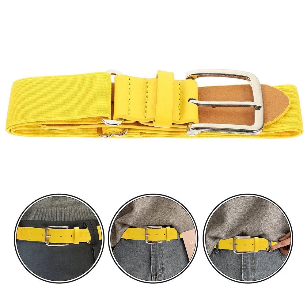 2 Pcs Elastic Baseball Belt Youth Softball Belts for Men Women Adjustable Length Faux PU Material Outdoor Sports Versatile
2 Pcs Elastic Baseball Belt Youth Softball Belts for Men Women Adjustable Length Faux PU Material Outdoor Sports Versatile