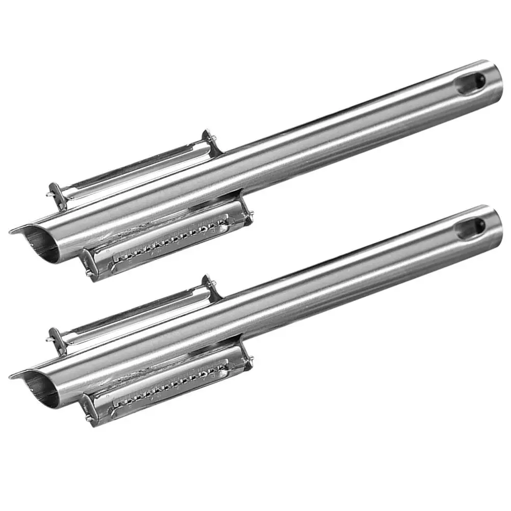 2 Pcs Stainless Steel Fruit Vegetable Peelers Multifunctional Kitchen Tools Pineapple Potato Paring Practical
2 Pcs Stainless Steel Fruit Vegetable Peelers Multifunctional Kitchen Tools Pineapple Potato Paring Practical