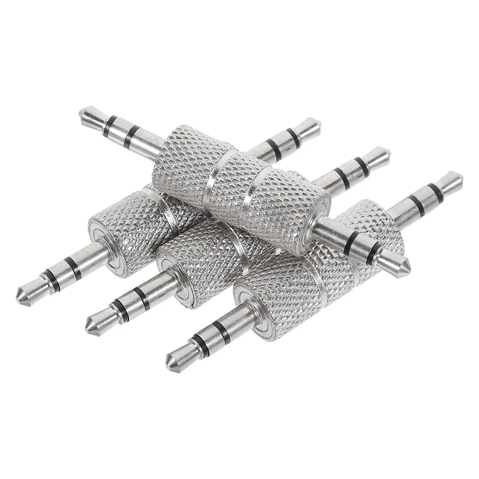 4 Pcs 3.5mm Male to Male Audio Plug Adapter Zinc Alloy Aux Cable Extender Microphone Connector Stereo Adapter Lightweight
4 Pcs 3.5mm Male to Male Audio Plug Adapter Zinc Alloy Aux Cable Extender Microphone Connector Stereo Adapter Lightweight