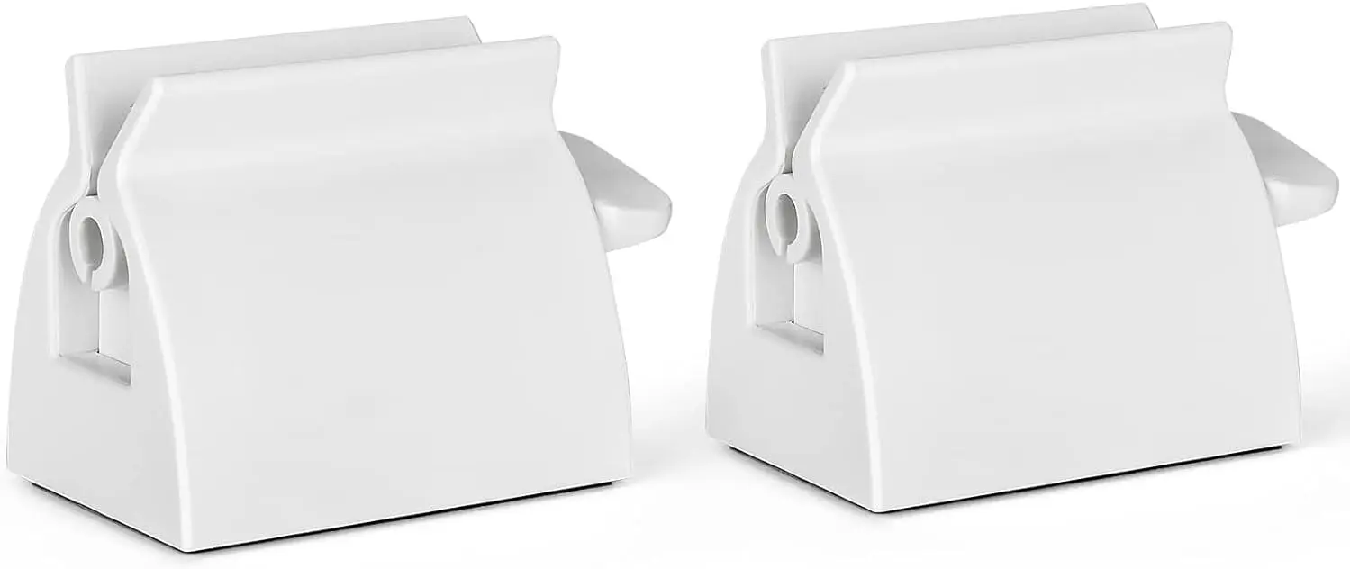 2pcs Rolling Tube Toothpaste Squeezer Stand for Bathroom Counter
2pcs Rolling Tube Toothpaste Squeezer Stand for Bathroom Counter