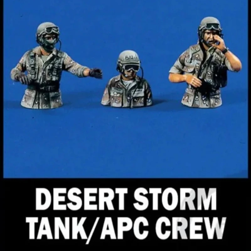 1/35 Scale Resin Figure Model Kits Hobby Miniature Diorama U.S Tank Soldiers 3 Figures Unassembled and Unpainted Toy
1/35 Scale Resin Figure Model Kits Hobby Miniature Diorama U.S Tank Soldiers 3 Figures Unassembled and Unpainted Toy