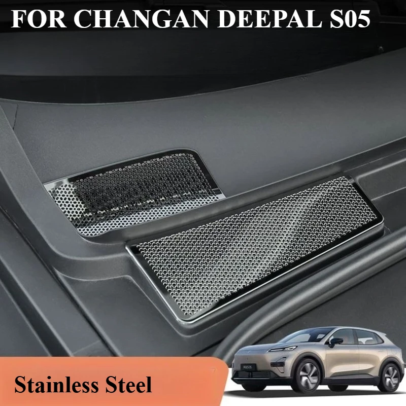 Для CHANGAN DEEPAL S05 передняя пылезащитная крышка двигателя, капот из нержавеющей стали, защитная крышка воздуховыпускного отверстия
Для CHANGAN DEEPAL S05 передняя пылезащитная крышка двигателя, капот из нержавеющей стали, защитная крышка воздуховыпускного отверстия