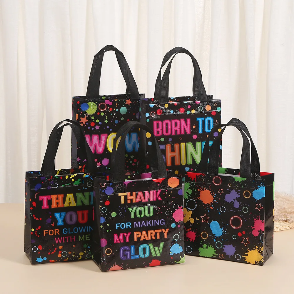 Gift Wrapping Bag Non-woven Fabric Fluorescence Doodle Balloon Candy Gift Bag Food Packaging Store Festive & Party Supplies
Gift Wrapping Bag Non-woven Fabric Fluorescence Doodle Balloon Candy Gift Bag Food Packaging Store Festive & Party Supplies