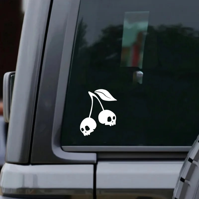 1pc Cherry Skulls Stickers For Door Decor Reflective Waterproof Vinyl Funny Sticker Accessories For Mazda Cruze Peugeot
1pc Cherry Skulls Stickers For Door Decor Reflective Waterproof Vinyl Funny Sticker Accessories For Mazda Cruze Peugeot