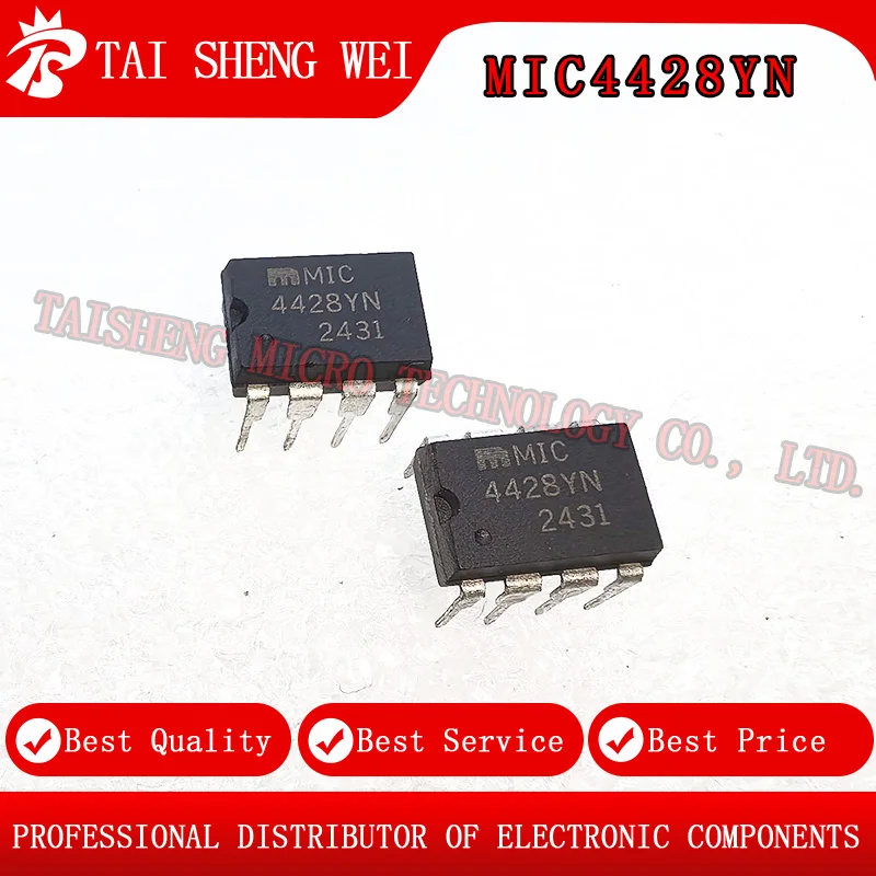 5PCS Brand New MIC4426YN MIC4427YN MIC4428YN DIP-8 MOS Driver Chips
5PCS Brand New MIC4426YN MIC4427YN MIC4428YN DIP-8 MOS Driver Chips