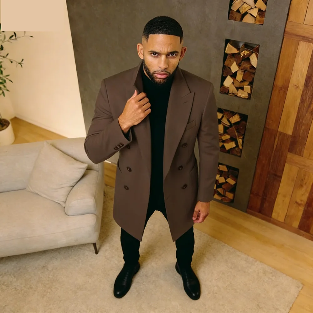 Винтажный длинный плащ для мужчин, однотонный, формальный, деловой, с классическим отложным воротником, с возможностью индивидуальной настройки
Винтажный длинный плащ для мужчин, однотонный, формальный, деловой, с классическим отложным воротником, с возможностью индивидуальной настройки