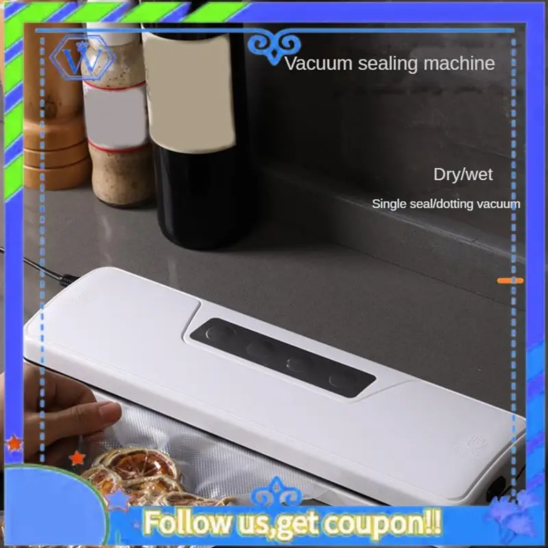 Mini Electric Vacuum Food Sealer Dry&Wet Vacuum Sealer Machine Professional Home Food Vacuum Sealer Packaging Durable UK Plug-A
Mini Electric Vacuum Food Sealer Dry&Wet Vacuum Sealer Machine Professional Home Food Vacuum Sealer Packaging Durable UK Plug-A