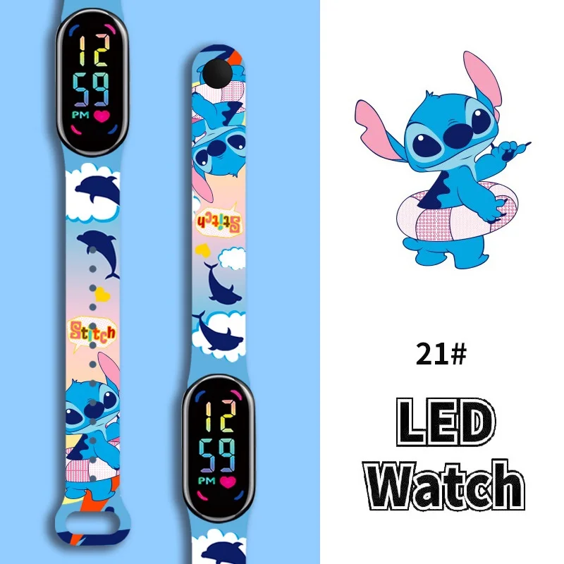 Disney Digital Kids' Watches Anime Figures Stitch LED Luminous Watch Touch Waterproof Electronic Sports Watch Kids Birthday Gift
Disney Digital Kids' Watches Anime Figures Stitch LED Luminous Watch Touch Waterproof Electronic Sports Watch Kids Birthday Gift