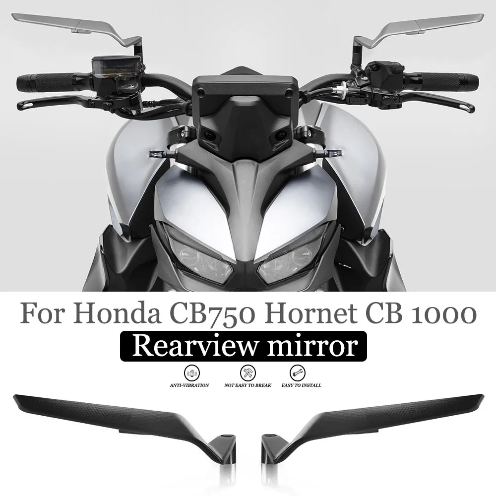 For Honda CB750 Hornet CB 1000 Hornet SP Motorcycle Mirror Wind Wing Side Rearview Reversing Mirror Anti-Glare 360° Adjustable
For Honda CB750 Hornet CB 1000 Hornet SP Motorcycle Mirror Wind Wing Side Rearview Reversing Mirror Anti-Glare 360° Adjustable